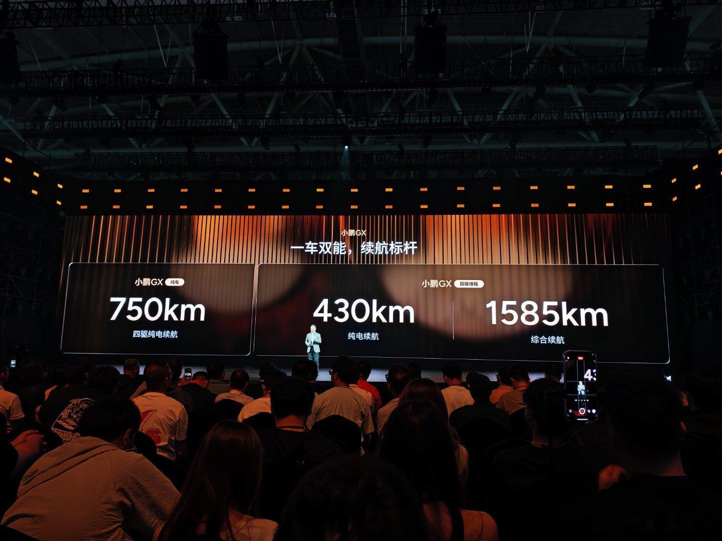 今晚小鹏几乎没提GX的三电，但这并不影响它的牛🍺简单说，这个尺寸的纯电SUV，