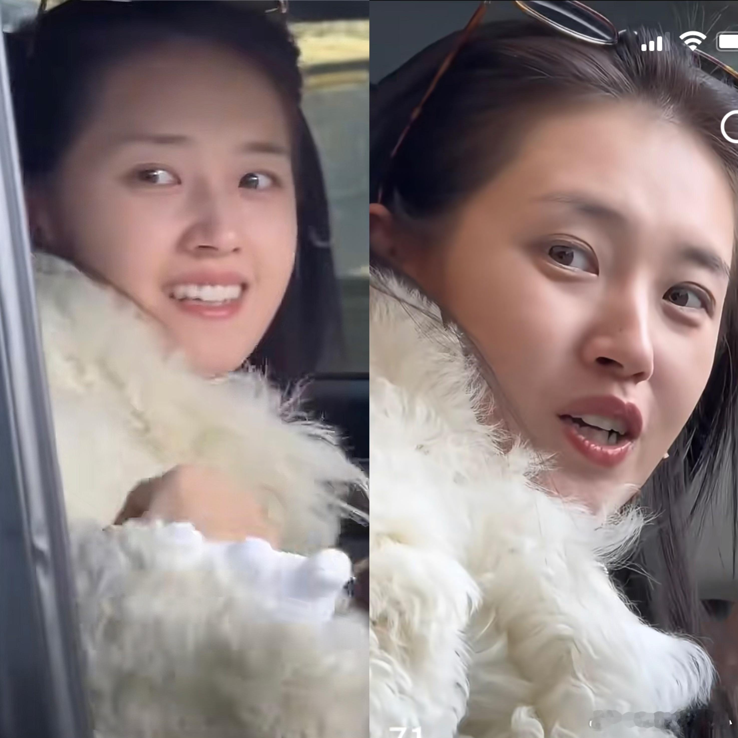 一个女明星长得好不好看，不能看她出席晚会的盛装打扮，也不能看她剧里的精心搭配，而