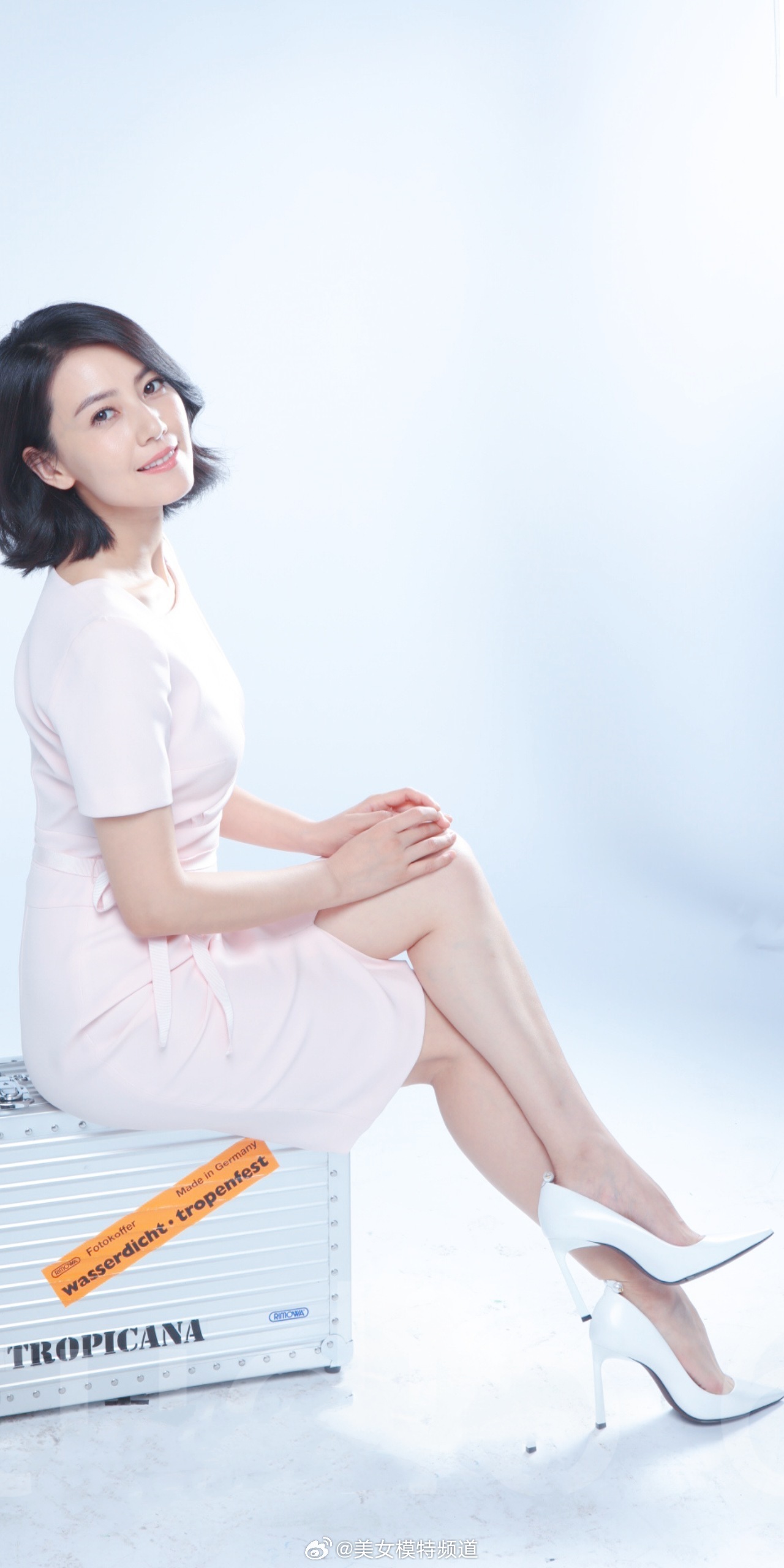 高圆圆素颜写真美照