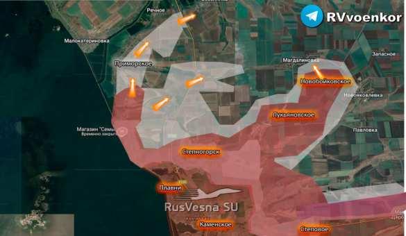 扎波罗热战线突破：俄军在亚速海沿岸滨海地区彻底击溃乌克兰武装部队扎波罗热战线