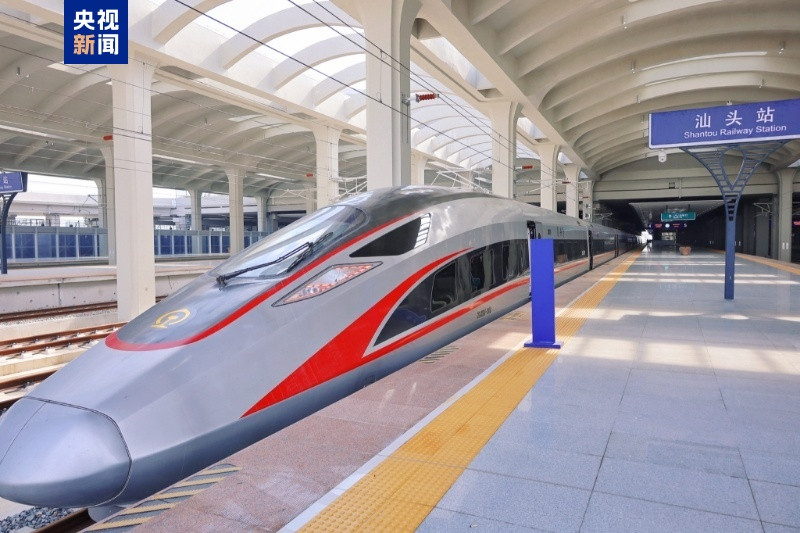 汕汕高铁汕头至汕头南段12月22日将建成通车