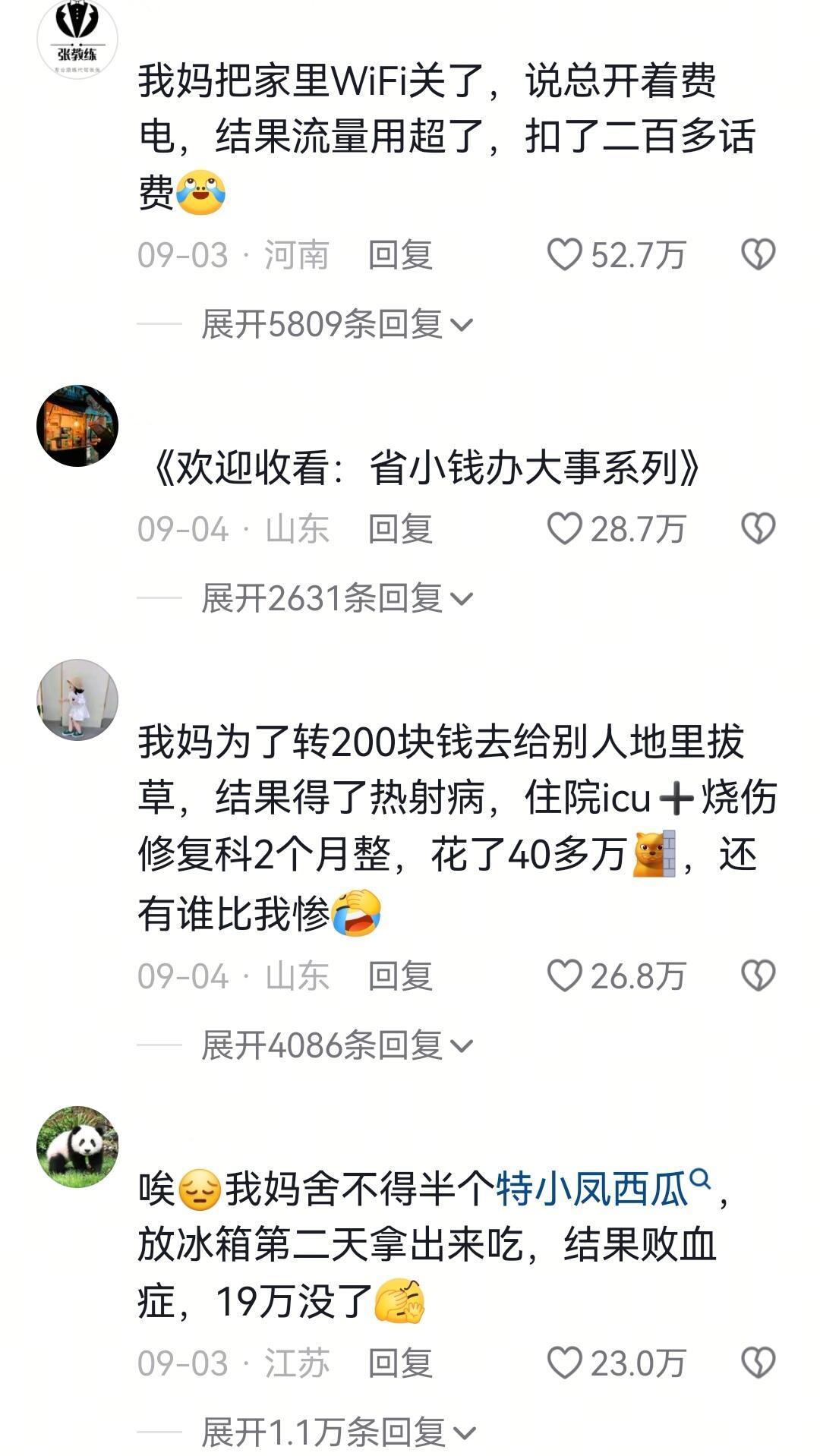 欢迎收看《省小钱但花大钱》系列​​​