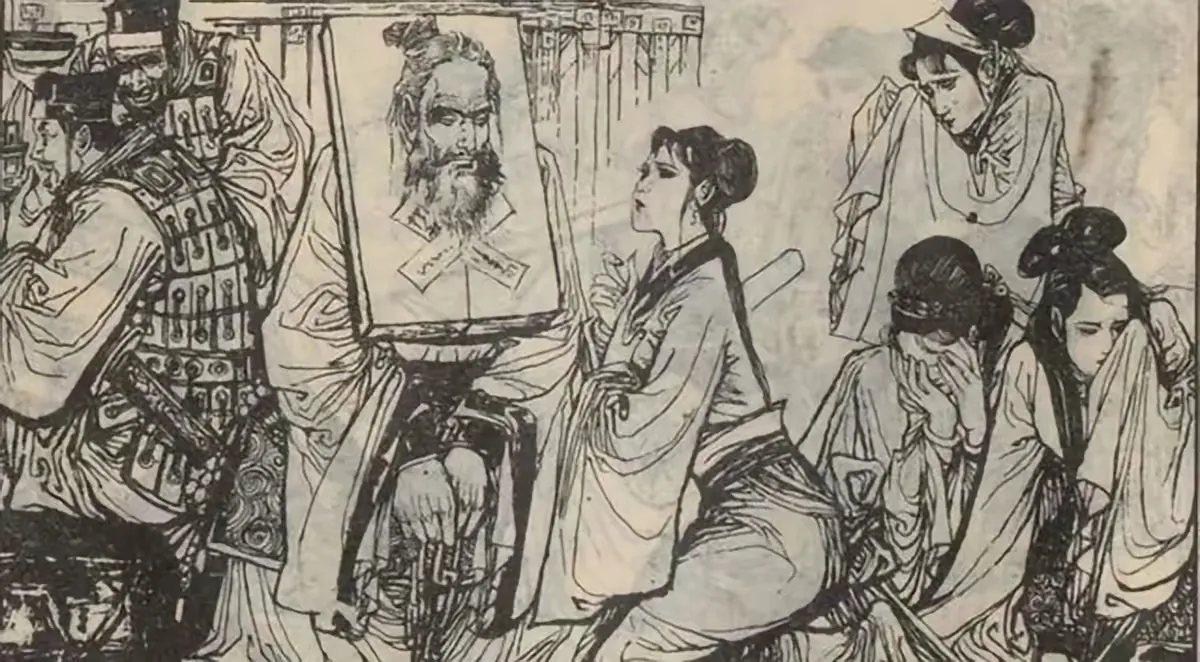 西汉时期，淳于意被判肉刑。官兵过来抓捕他的时候，五个女儿追在他身后哭泣：父亲父亲