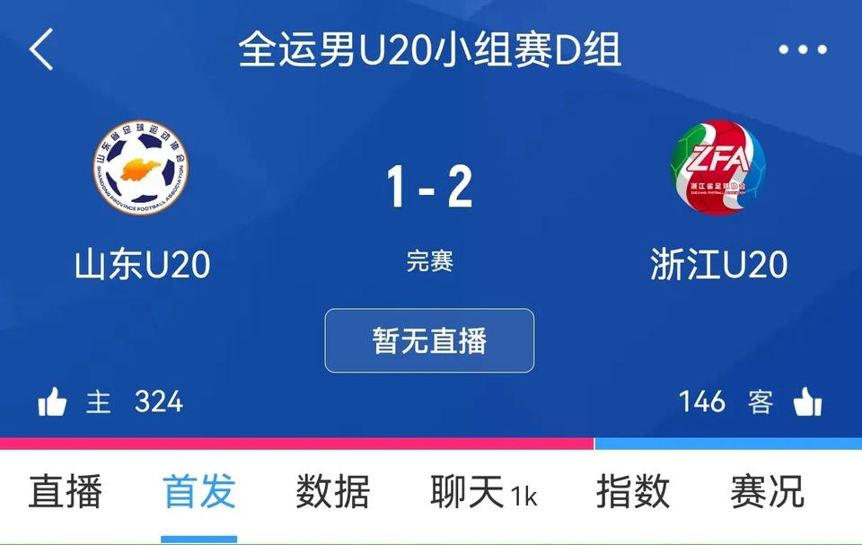 U20山东、浙江、新疆最终谁出线随着浙江2比1战胜山东，这个小组的出线形势就变