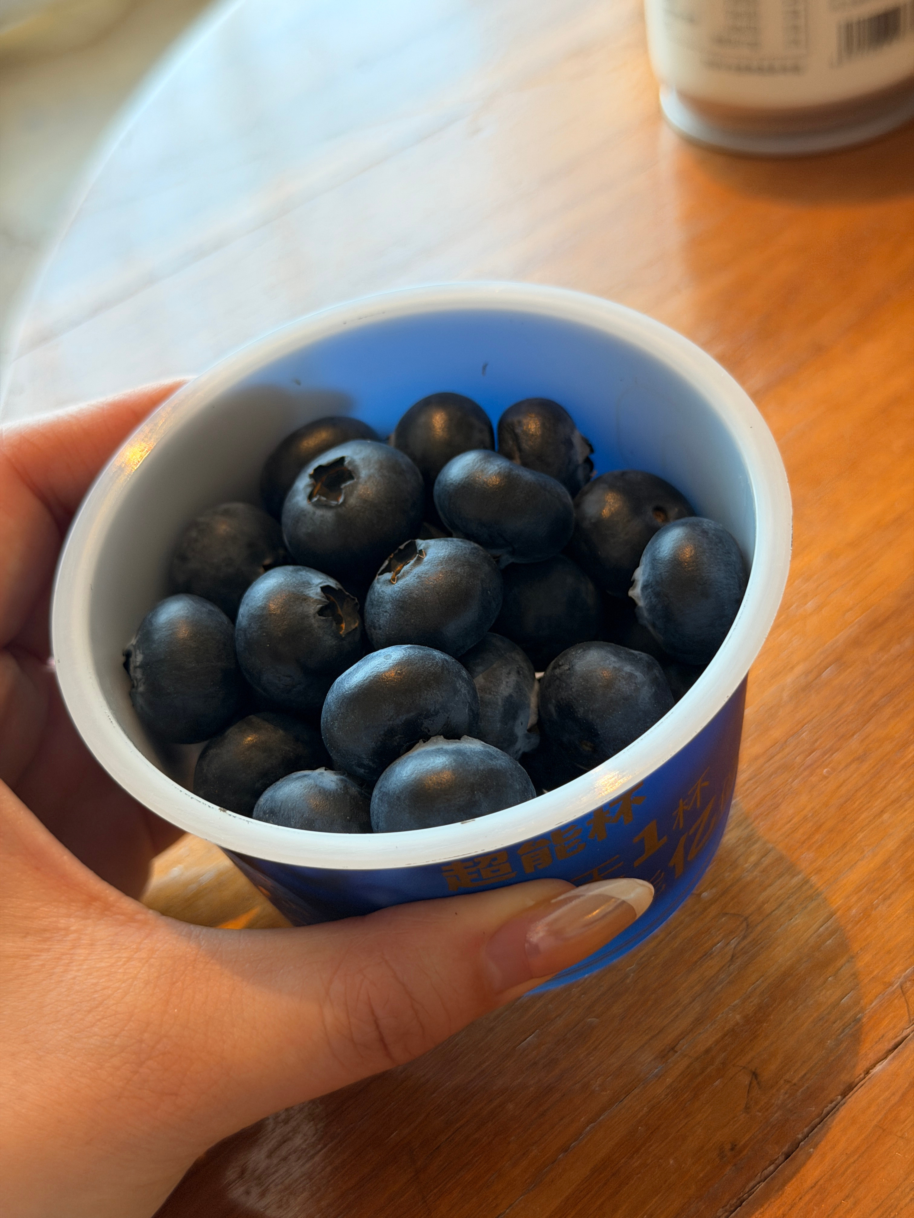 最近出差都会带的“蓝莓杯”🫐抗炎的好水果上海