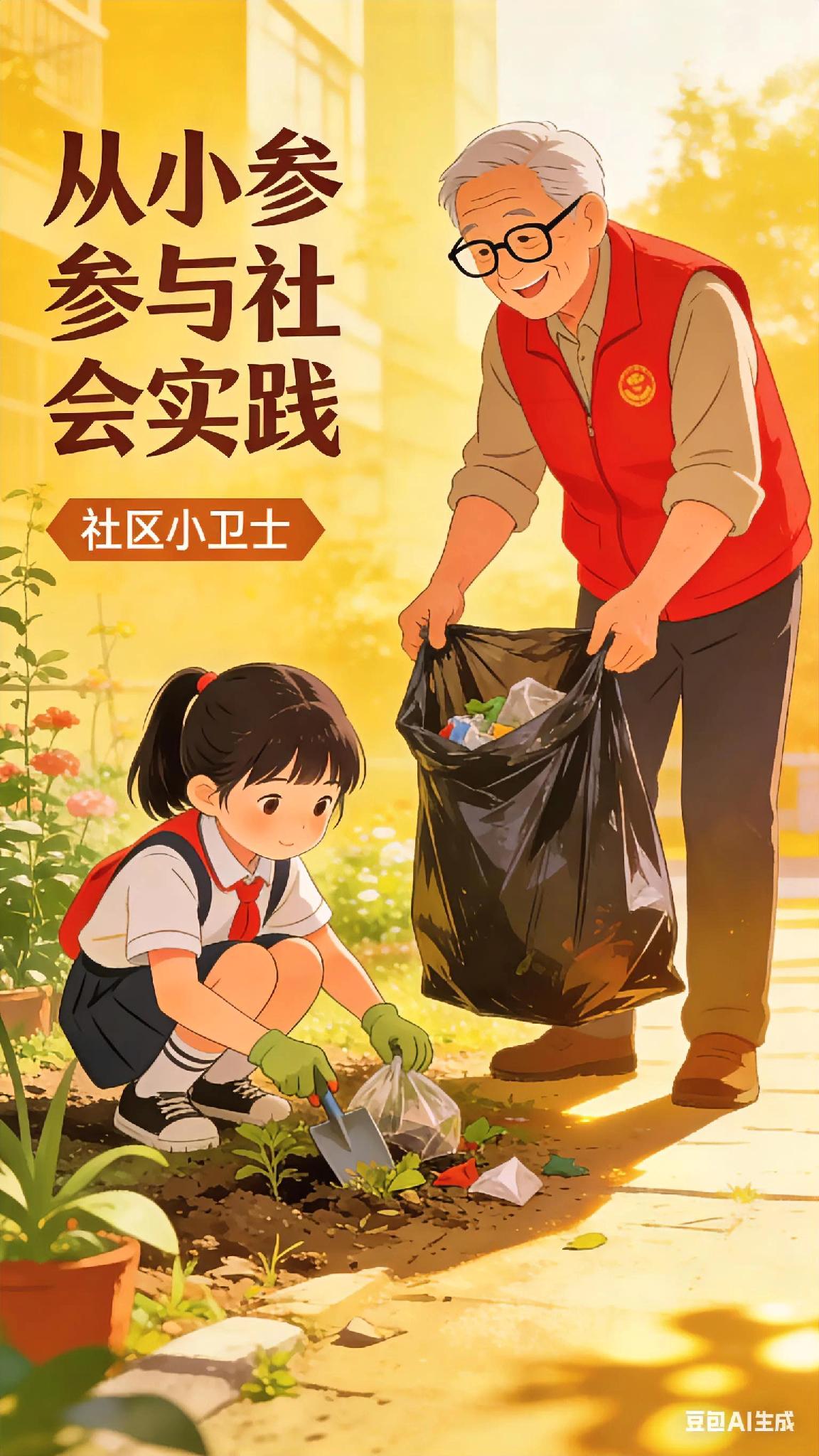 有条件的家庭，培养孩子从小参与社会实践有好处也有坏处，能见识见识社会复杂的一面，