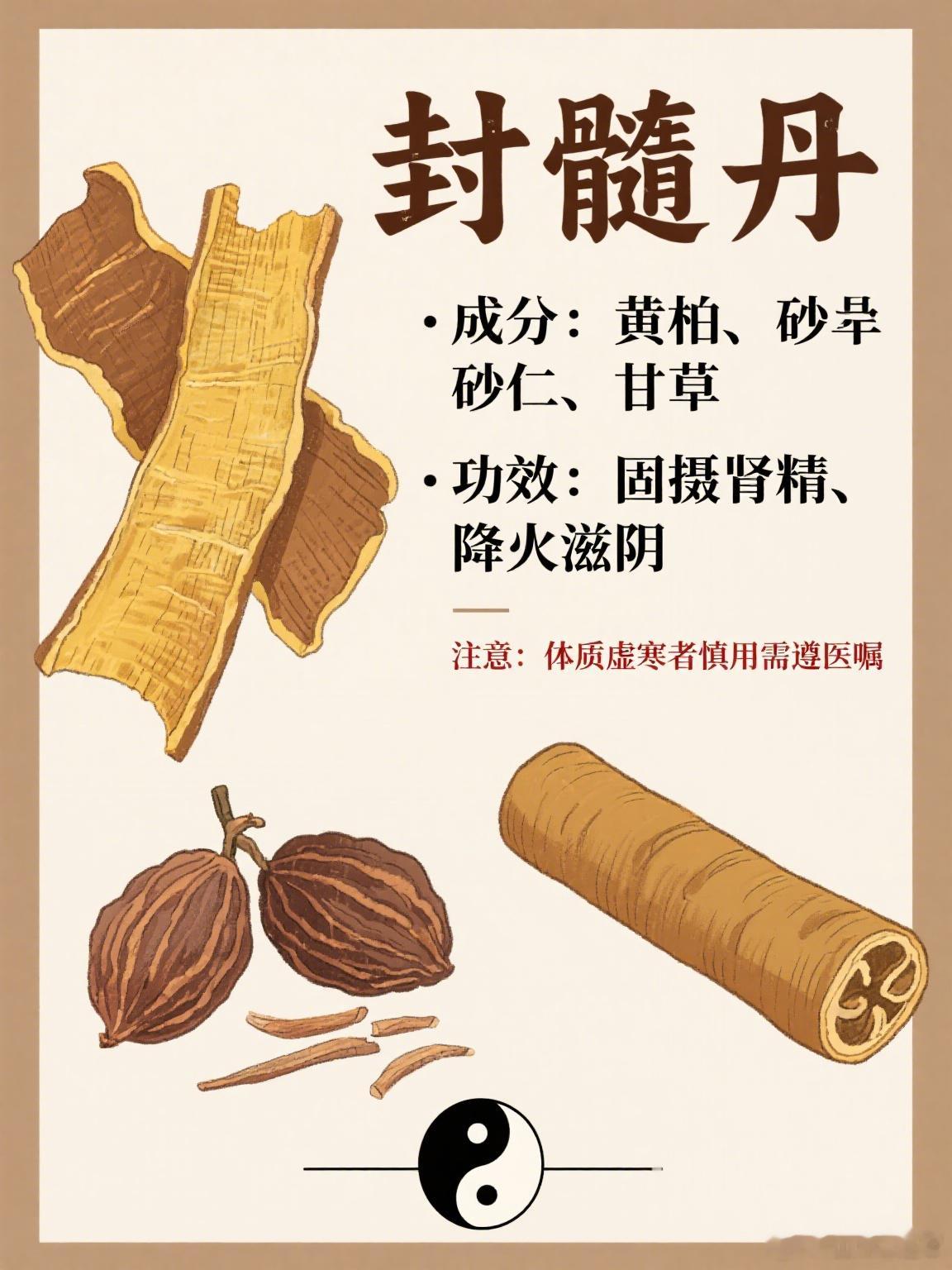 古方封髓丹：很多久治不愈的口臭，病根根本不在胃口臭的根源可能不在胃，而在肾。古方