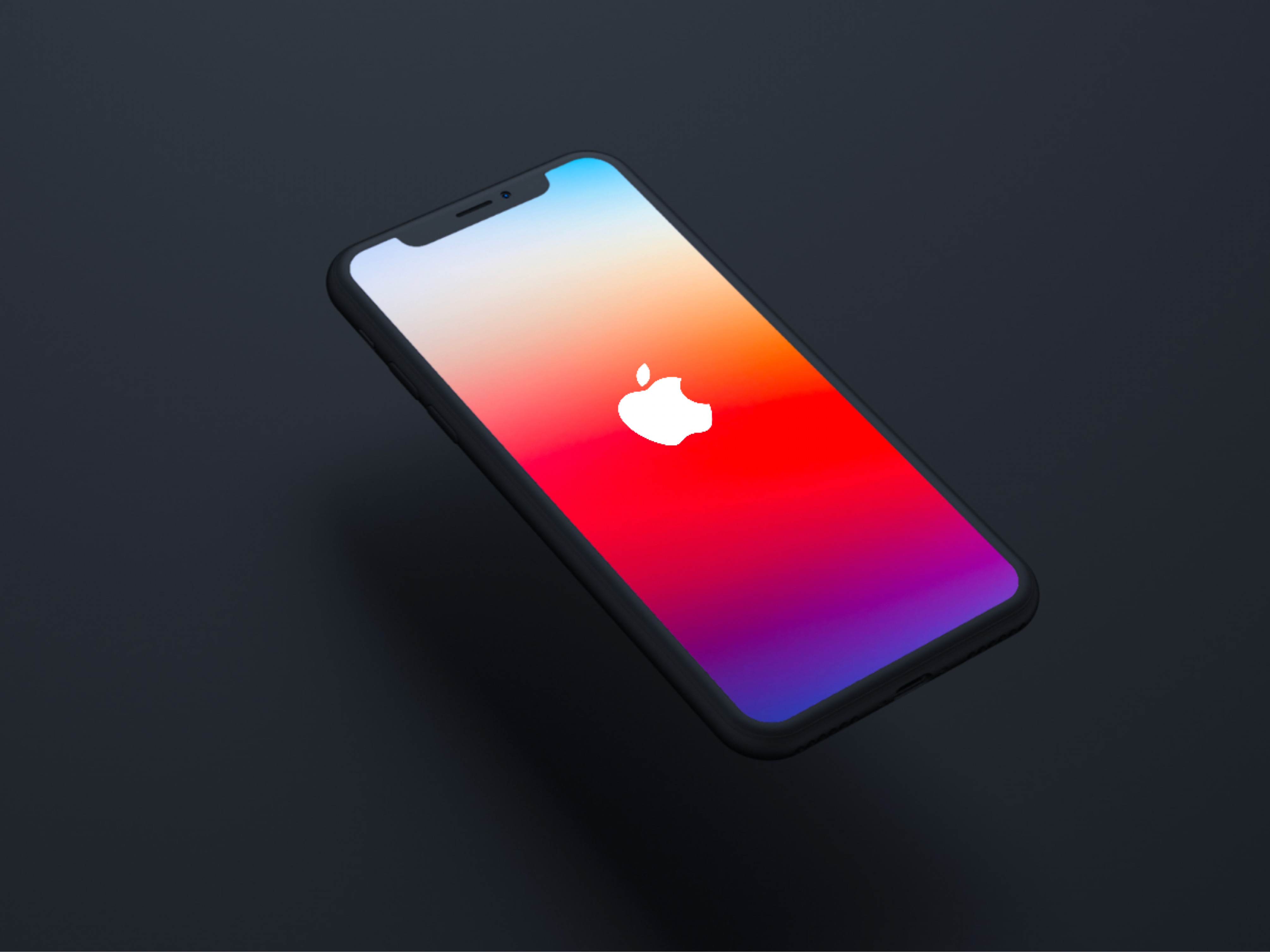 好看的渐变色壁纸又增加了～Hello丨twi.iBidule。