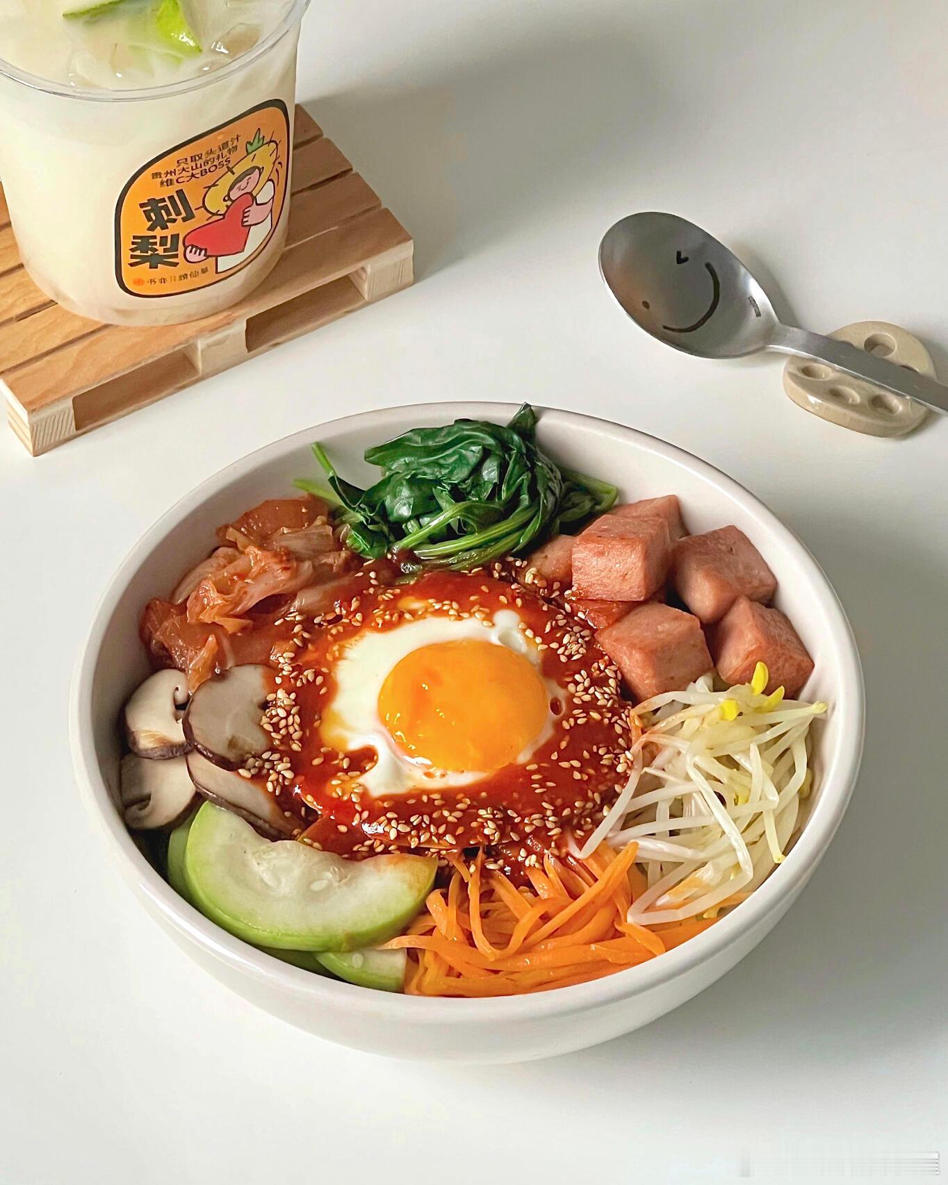 0️⃣失败|低卡版‼️韩剧同款韩式拌饭🇰🇷·做了个减脂期也可以吃的韩式拌