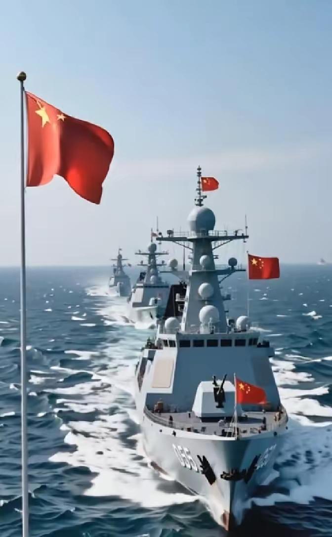 快讯！！日本防务省突然宣布了。通报里说，中国海军一支远海训练编队经大隅海峡进