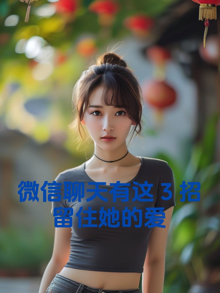 微信聊天有这3招，留住她的爱