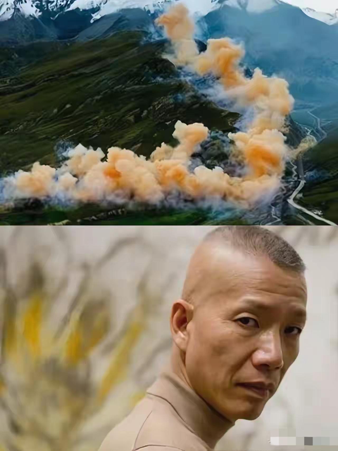 始祖鸟老板估计现在后槽牙都要咬碎了！没想到，蔡国强承诺的烟花表演是环保的，不会