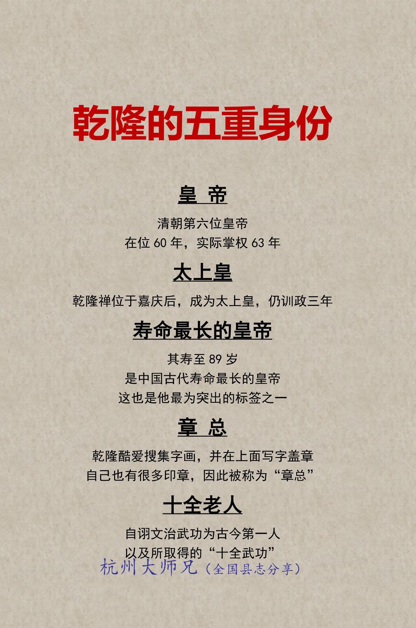 乾隆的五重身份，哪个名不符实？