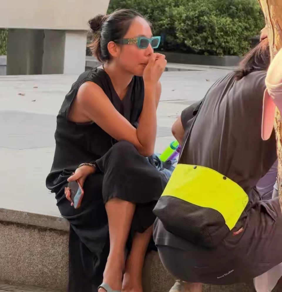 曝张婉婷怀三胎！肚大如箩面相变凶，宋宁峰带俩娃、发福油腻邋遢