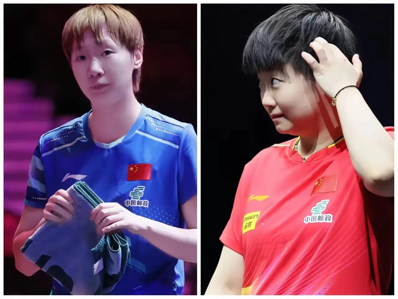 孙颖莎输了，王曼昱也输了，我有一种感觉，接下来开心的不是张本和早田