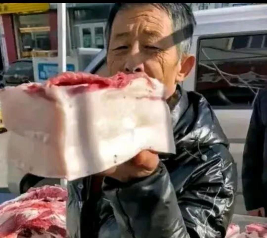 江西农村的土猪肉，真是大开眼界。