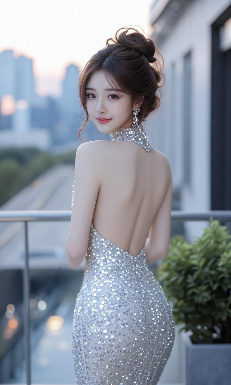 璀璨背影 原来ai写真可以这么美 人生总得有一套ai写真吧 谁拍谁好看...