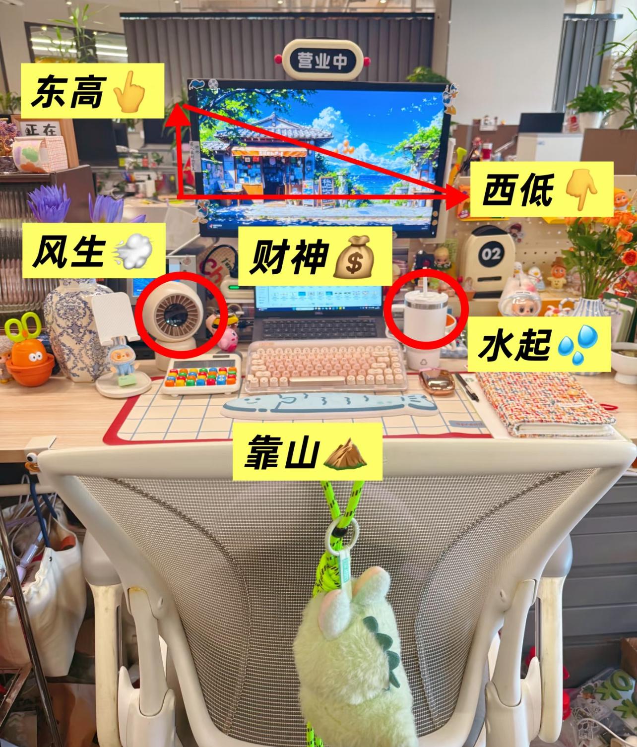 最难抢的东西出现了这种工位就是风水宝地，