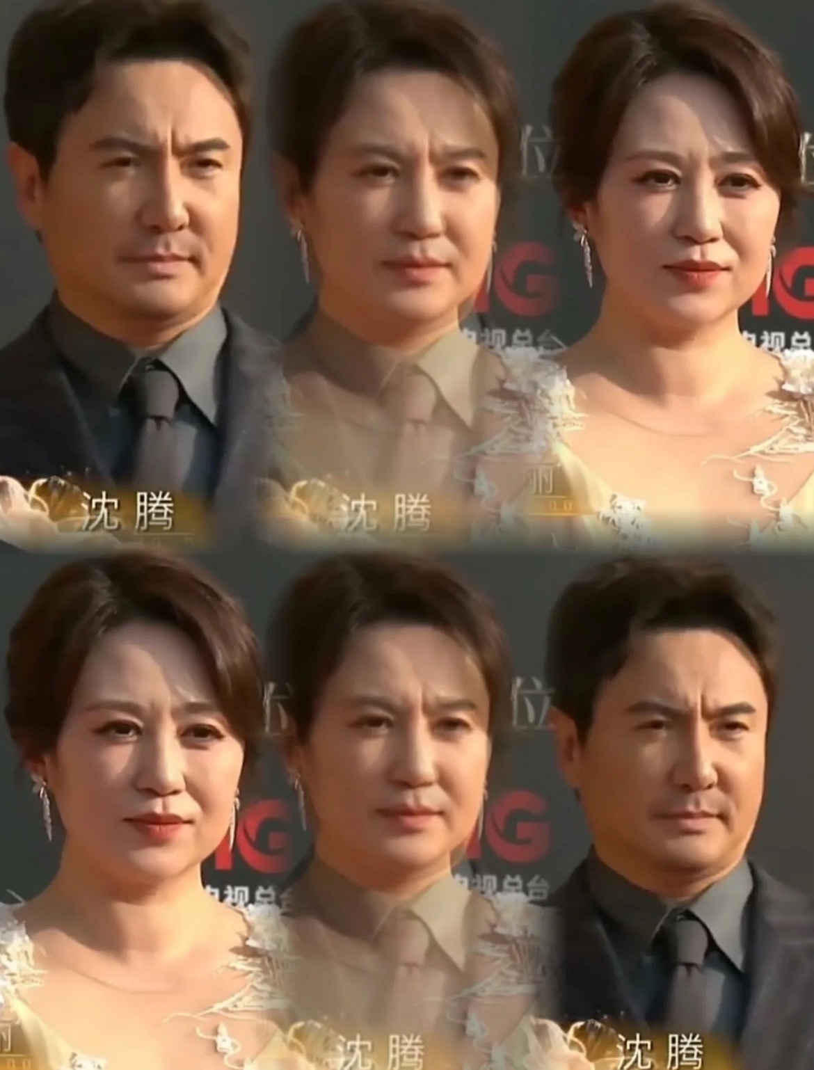 沈腾和马丽二位脸型重合度越来越高了