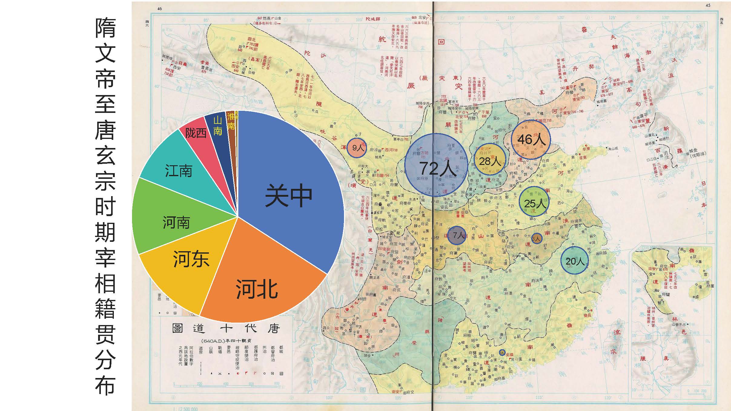 三张图看懂隋唐的关中本位政策