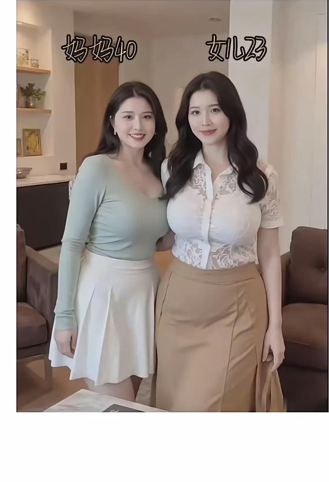 母女二人，直觉告诉我，谁更旺夫？