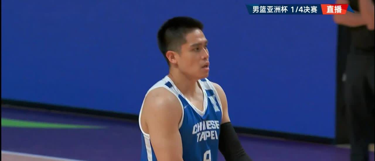 中国台北男篮超级后卫陈盈骏真是让人失望透顶！在今天中国台北男篮以75：78惜败于