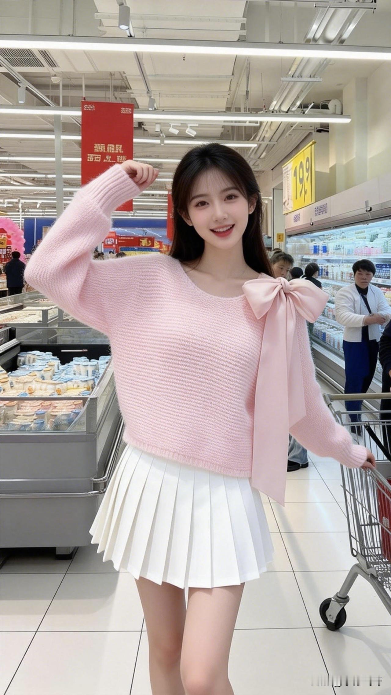 ：一眨眼就要过年了🧨。逛街街，买买买，开开心心过新年！在这里，提前给大家拜年