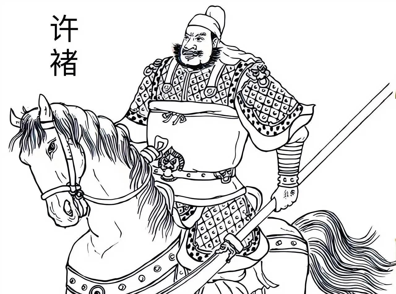 三国中让许褚发怵的有三个对手，但是没有吕布和关羽。这话乍一听，不少人得瞪大了眼