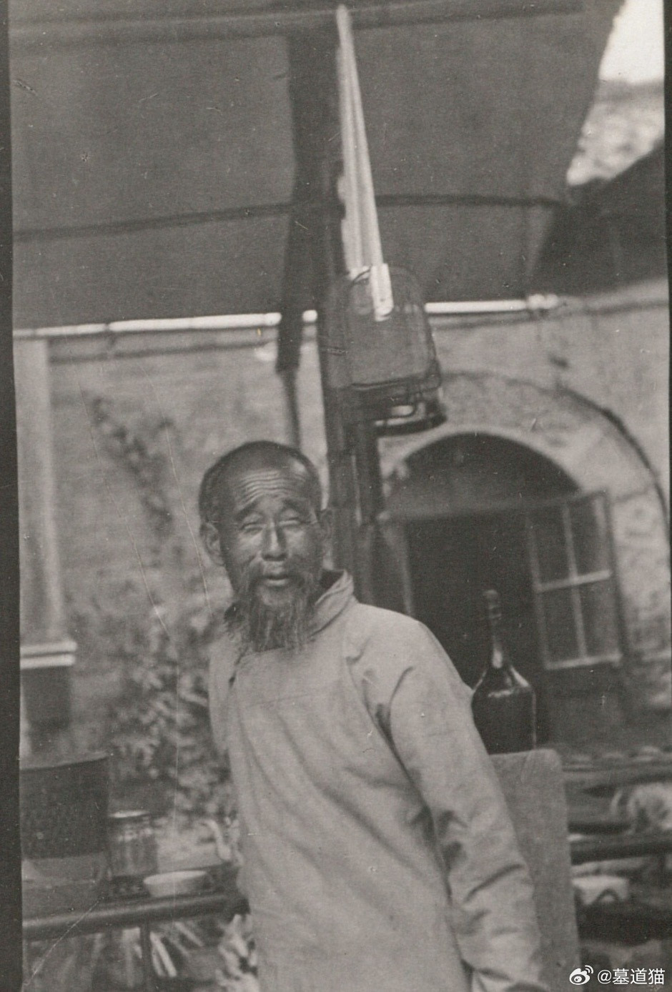 男子肖像，北京，1925年​​​