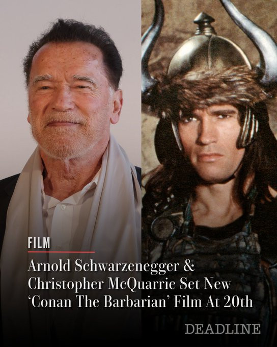 阿诺·施瓦辛格上周末确认，新电影《国王柯南》正在开发中。执导过《碟中谍》系列的克