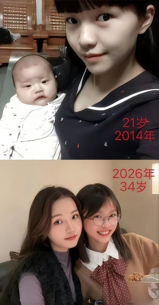 所以说啊，生娃还得早啊​​​