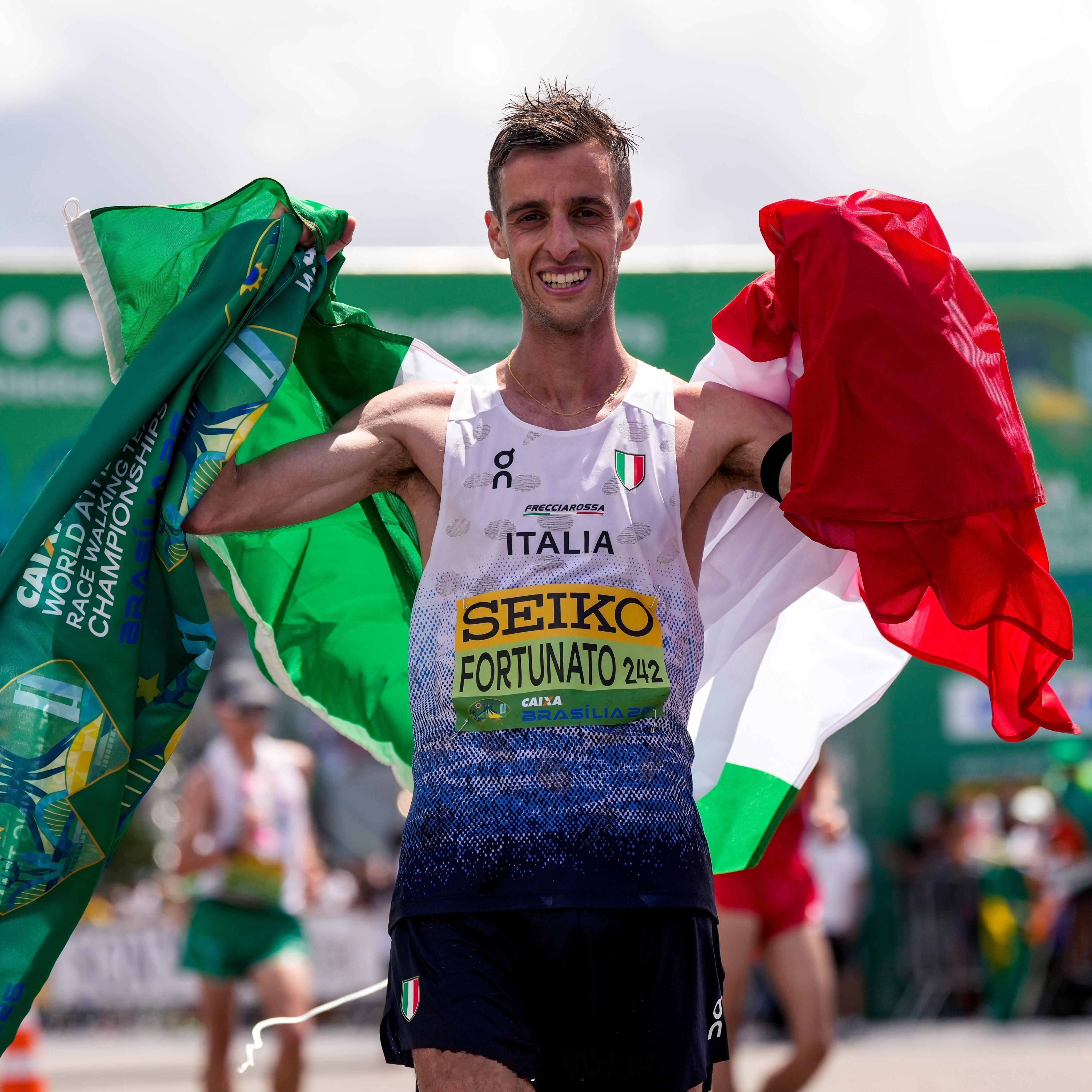 【竞走团体世锦赛男子半马意大利夺冠中国团体摘铜】国际体坛战报速递4月12日巴