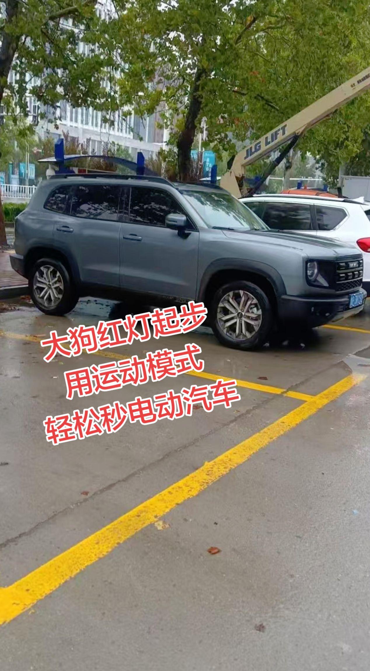 朋友的比亚迪宋plus绿灯起步时，还没我的大狗提速快呢