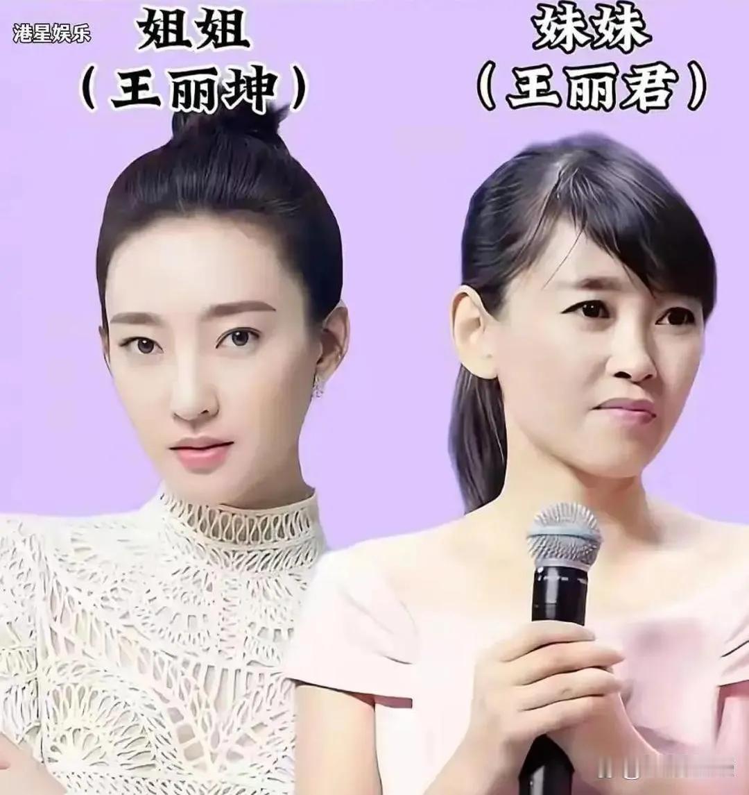 娱乐圈中姐妹花，第一眼真的分不清谁是谁，实在是太像了！贾丹和贾玲本身就是亲姐