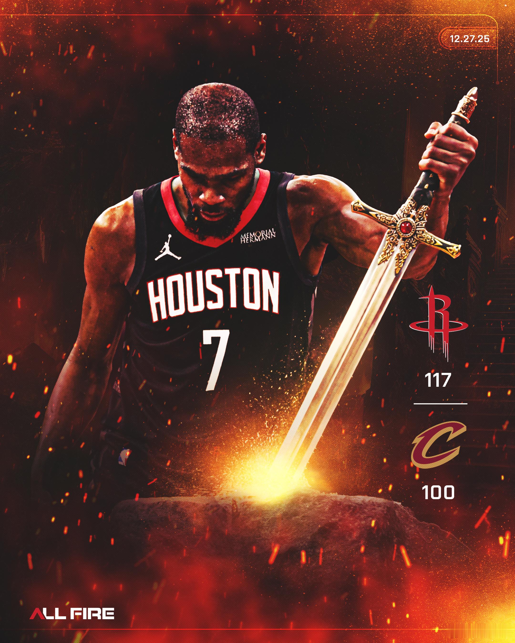 阿杜昨天比赛中的第三节被吹了一个翻腕违例，这在NBA实属罕见。杜兰特赛后坦言自己