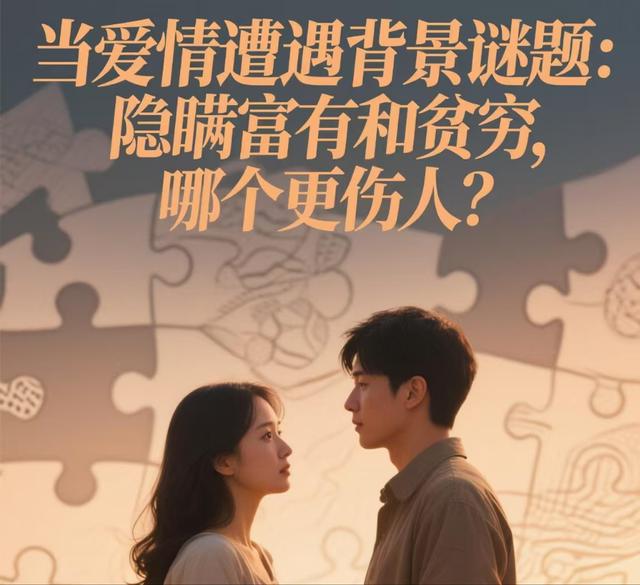 当爱情遭遇背景谜题:隐瞒富有和贫穷,哪个更伤人?