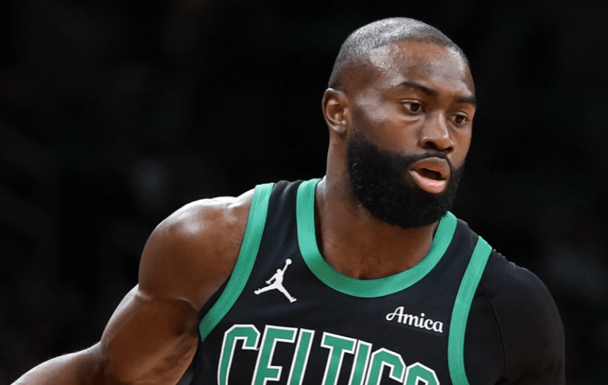 杰伦-布朗近5战场均33.2分7.8板4.8助1.6断, 绿军4胜1负