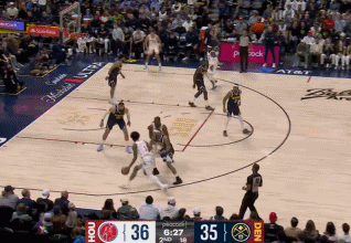 火箭新星终于给出回报，第7次出手终于命中三分！北京时间12月16日，火箭与掘金