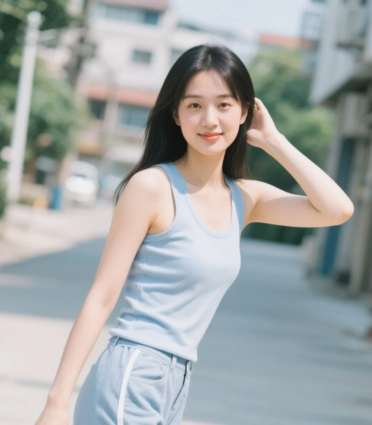心动预警！当阳光洒在美女发丝上，美到窒息