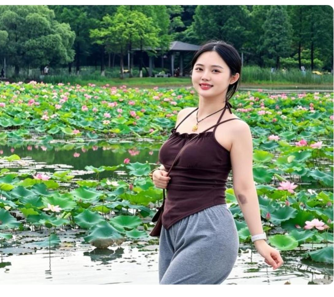 “荷花”池荷花池中赏荷花；荷叶就像小船儿；荷花就是船中她；荷花好看是一时