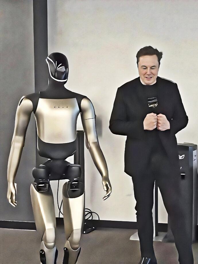 这消息一出，机器人圈直接炸了！马斯克亲自确认，特斯拉人形机器人Optimus
