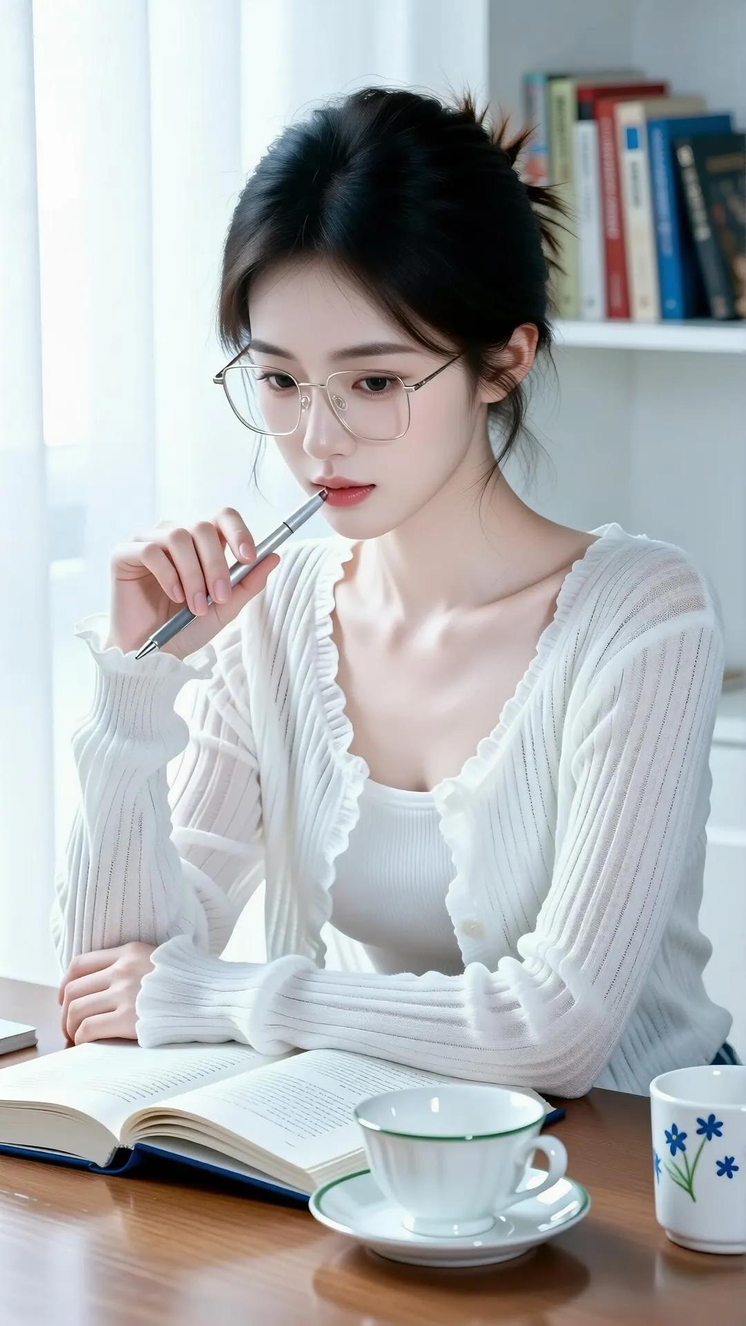 阳光洒进来的午后，沉浸在书香与咖啡的温馨时光。