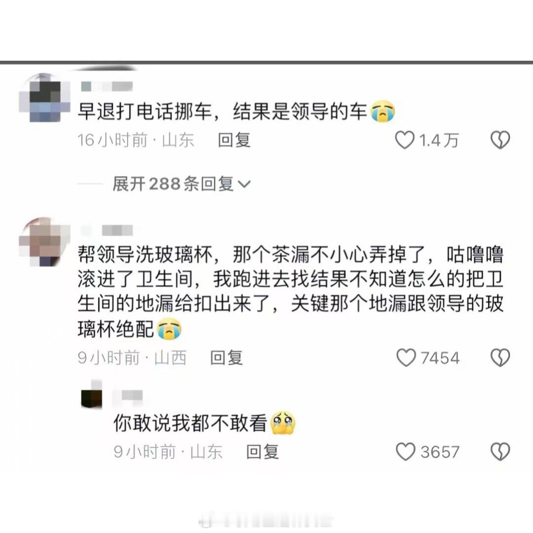 早退打挪车电话结果是领导的车