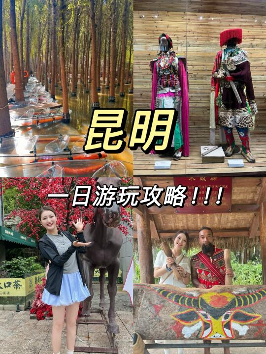 在昆明只待一天，这份一日游攻略赶紧收好！