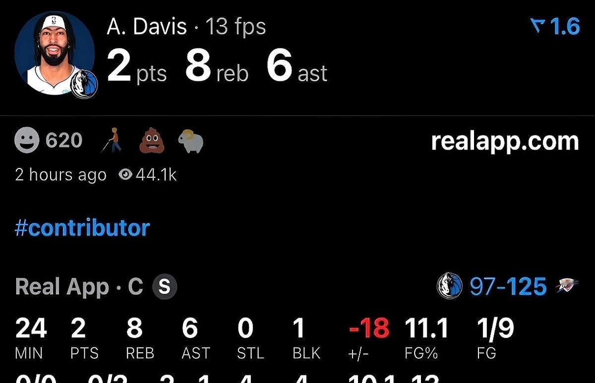 昨晚看湖人那球。浓眉篮下空切接传球。手一软，球“哐当”砸筐沿飞了。不是跳不