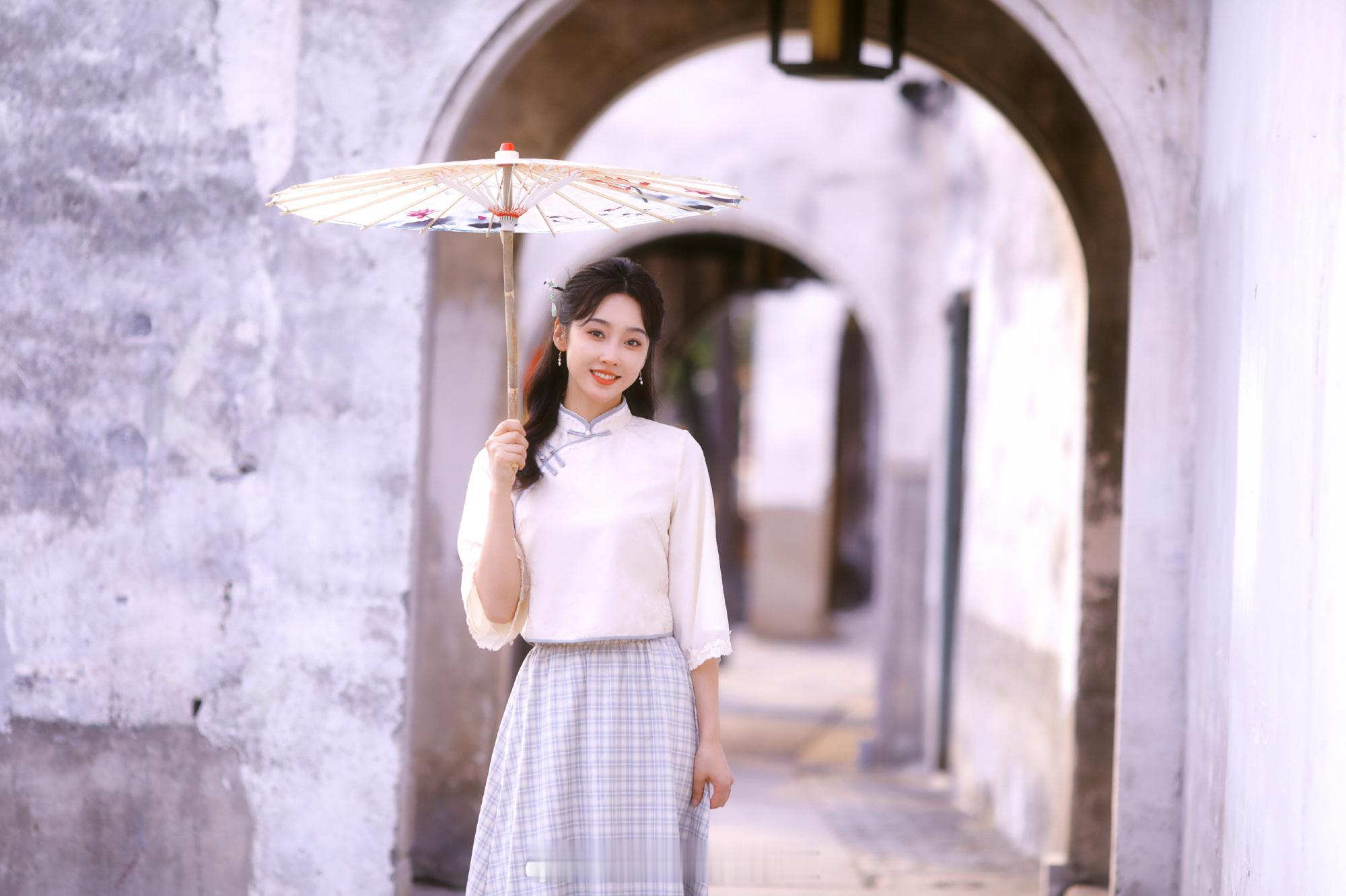 宣璐柔美的江南民国风美人