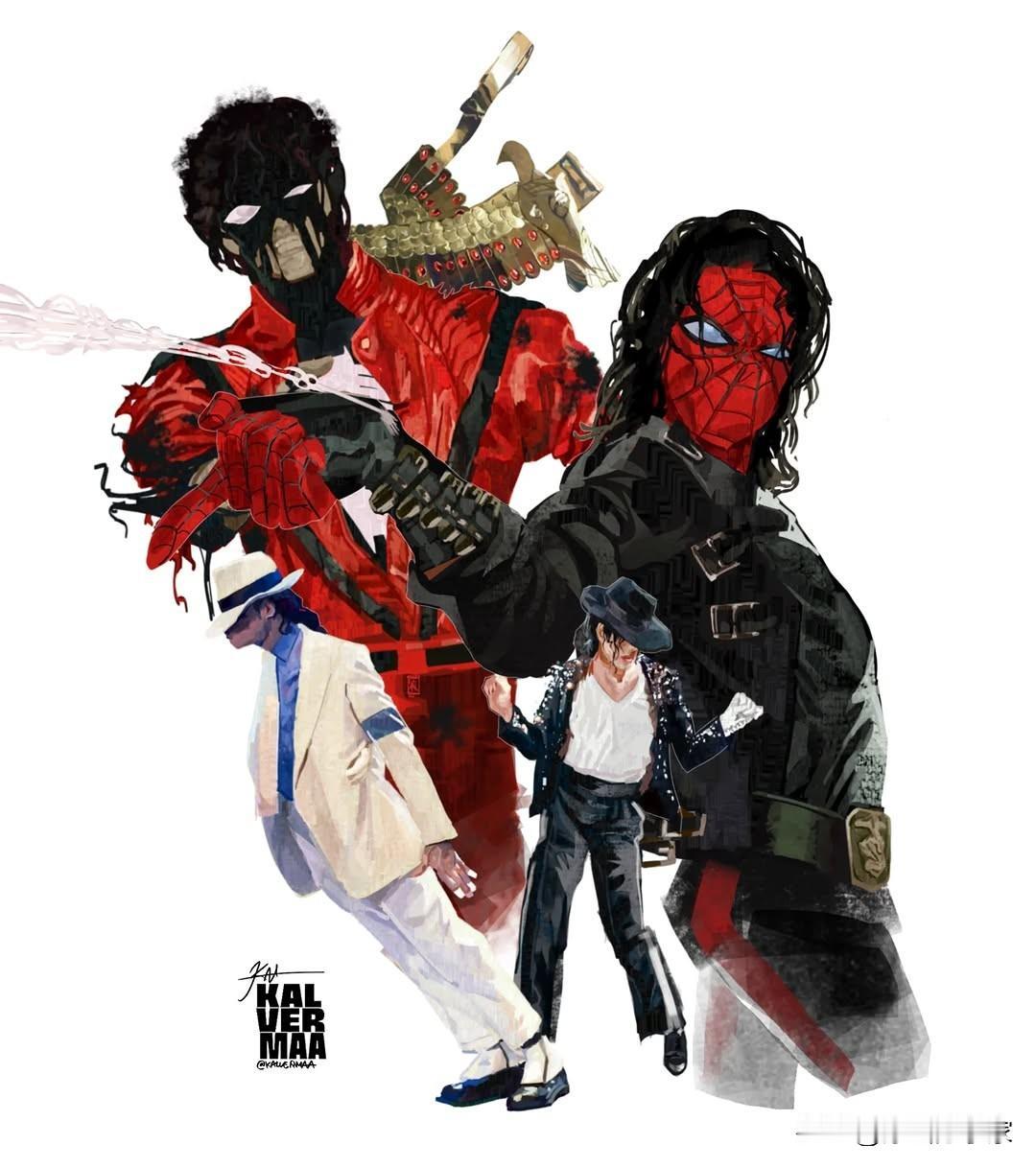 MJ插画作品一组画师见签名动漫二次元原画分享家动画插画卡通插画师
