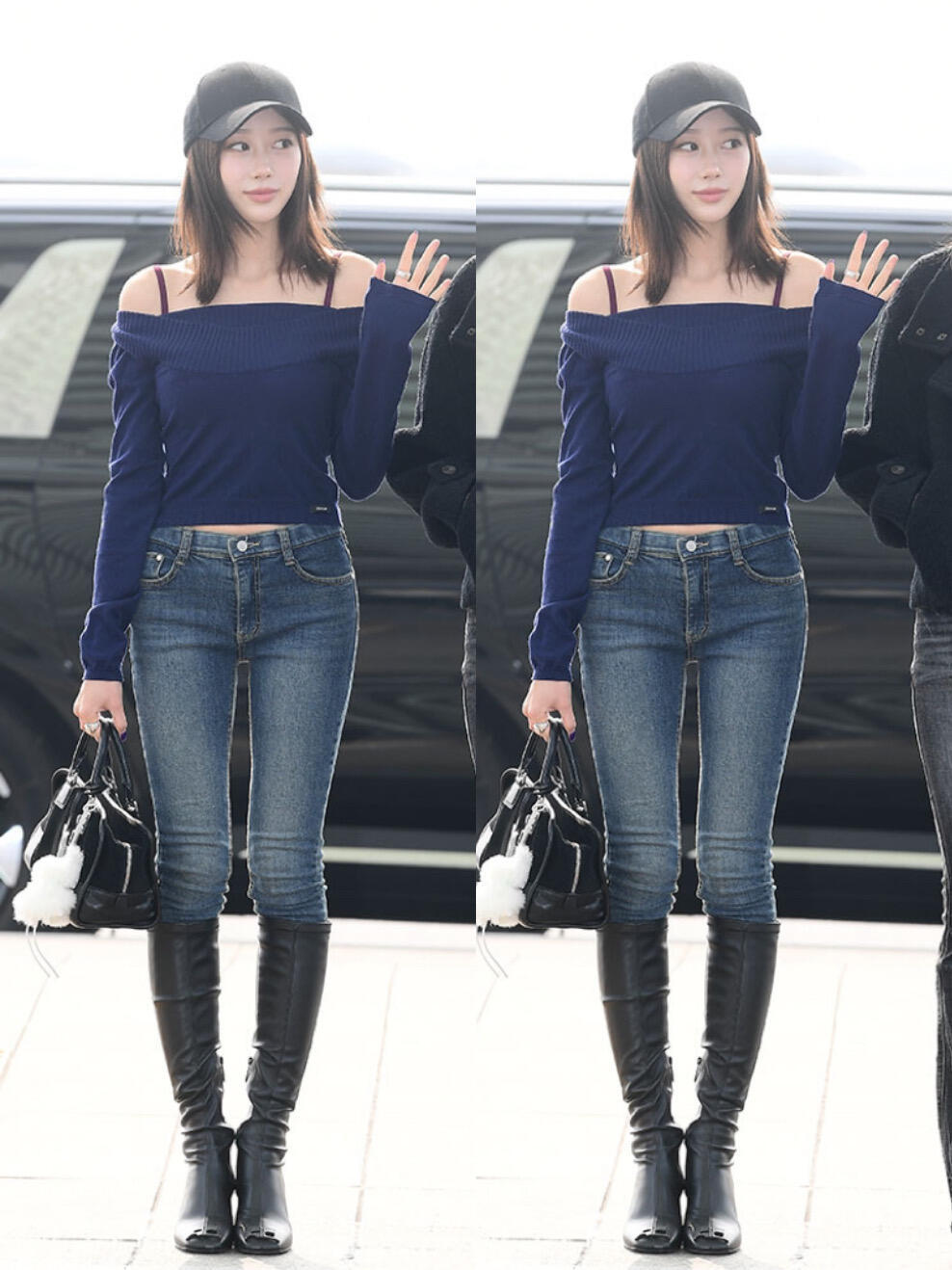 女神的腿长屏幕装不下Giselle