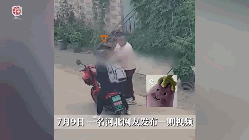 “太尴尬了！”7月9日，河北，一对夫妻骑车路过邻居家时，看到门口的苦瓜长得非常不