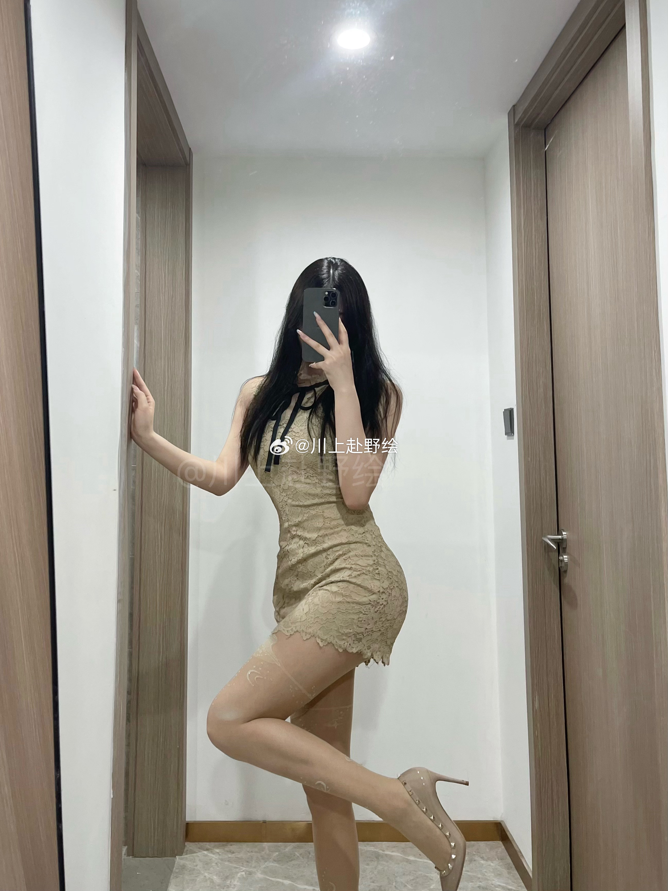 代表月亮消灭你来咯🌛「月蚀」银丝提花丝袜绫lingtouch绫吊带袜​​​